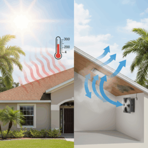 ventilación ático Florida