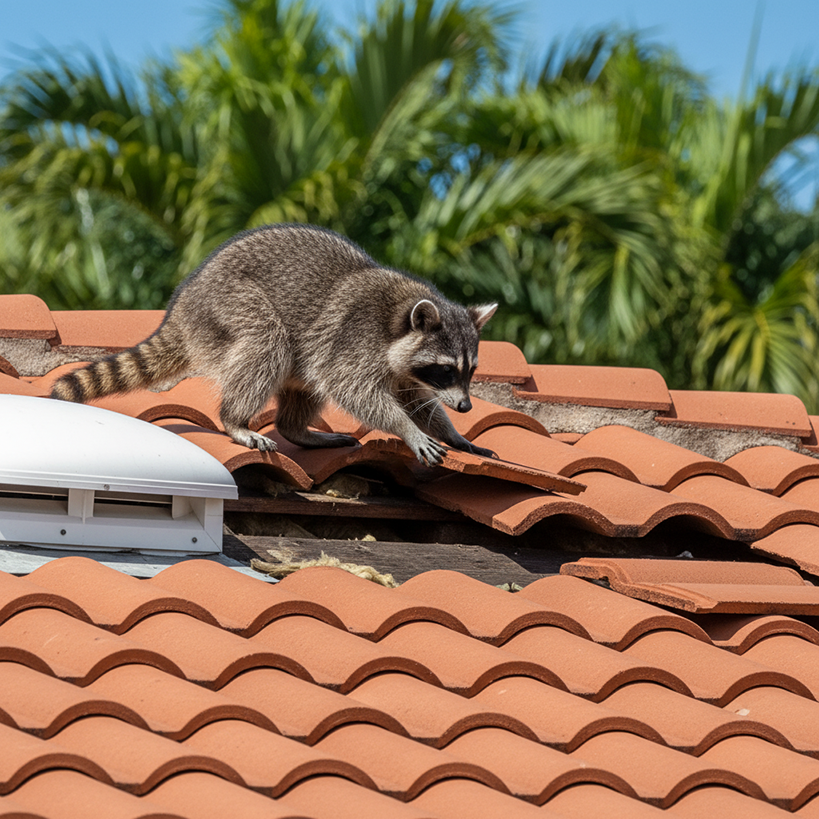animals on roofs Florida