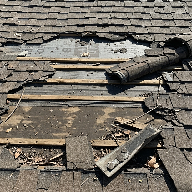 roof damage causes