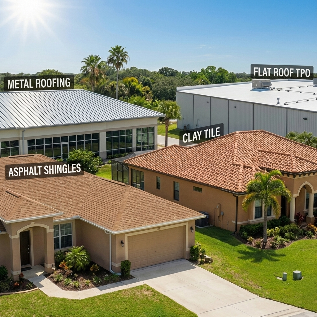 The Best Roofing Materials for Florida Homes and Businesses