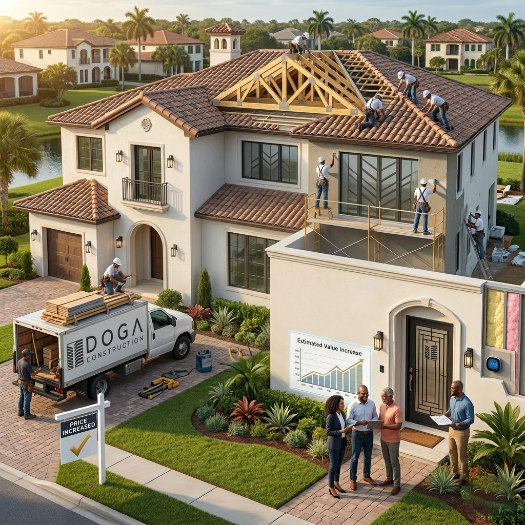 How General Construction Improvements Increase Property Value in Florida