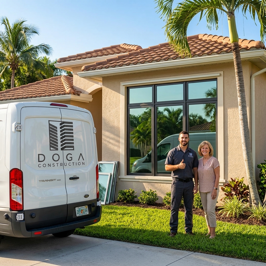 DOGA Construction Porque elegirlo como Instalador de Ventanas en Florida